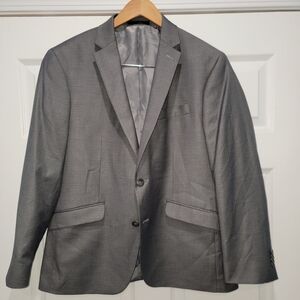Kenneth Cole Gray Sport Coat Modern Tailored Fit